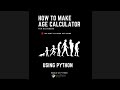 Age Calculator in python | How to create Age calculator python | World of Python  #shorts