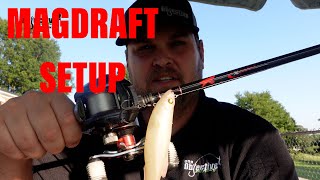 My Magdraft Swimbait setup
