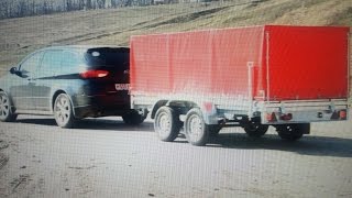 МЗСА 817732. Прицеп для кроссоверов и внедорожников. ЕВРО тент. ЦЛП "АРИВА".