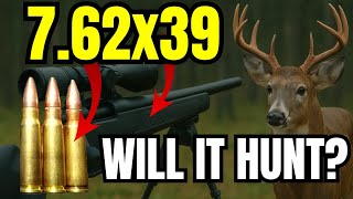 7.62x39 - Will It Hunt? [Bullet Drop, Scope Dials, and MORE]