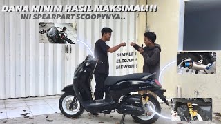 MODIFIKASI ‼️SCOOPY NEW 2021-2022 SIMPEL ELEGAN DANA PELAJAR | bdood official