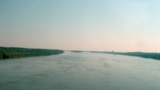 Crossing the Danube from Romania to Bulgaria