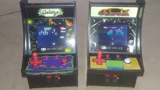 My Arcade Galaga and Galaxian from Wal-Mart