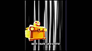 Best Crates And Their Units In Toilet Tower Defense 🔥 #shorts #toilettowerdefense #roblox