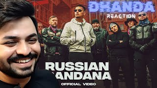 Dhanda Nyoliwala – Russian Bandana (Music Video) - Reaction by Ashish Gaur