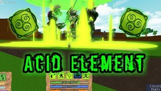 New Elements Chaos Element Demonstrate Showcase Roblox