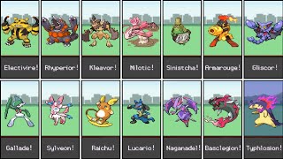 Evolution Methods - Pokemon Radical Red v4.1