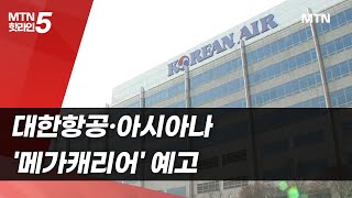 대한항공·아시아나 '메가캐리어' 예고…최종 합병까진 첩첩산중 / 머니투데이방송 (뉴스)