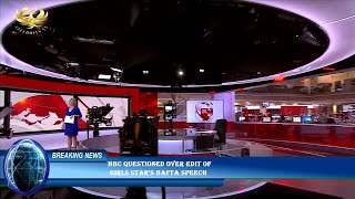 BBC questioned over edit of  Girls star's BAFTA speech