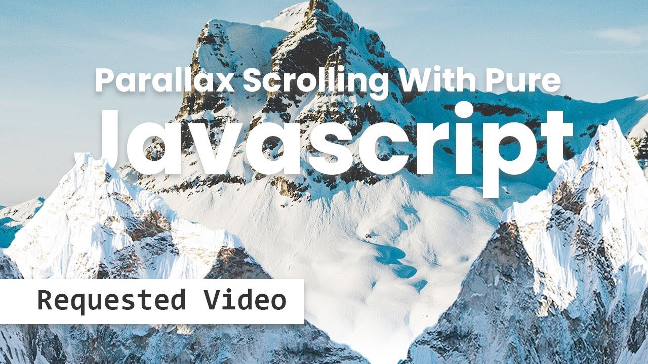 Parallax Scrolling Effects Html Css Javascript Youtube