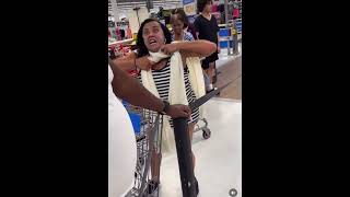 Unbelievable Walmart Freakout: Woman's Epic Meltdown Caught on Camera!