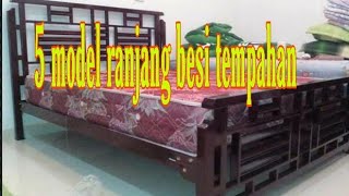 5 model ranjang besi tempahan