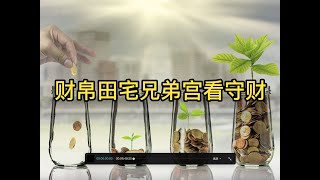 紫微斗数 案例分析 分享 财帛宫田宅宫兄弟宫看守财 财富 资金 资产 理财 化禄 禄存 吉星 庙旺