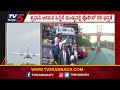 ರೋಡ್​ ಶೋ ಬಳಿಕ ಮೋದಿಯಿಂದ ಹೆದ್ದಾರಿ ಉದ್ಘಾಟನೆ.. narendra modi roadshow mandya tv5 kannada