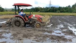 ROTAVATOR  in second time  # YANMAR #TRACTOR 🚜    #Twin Tivi Uragon Philippines