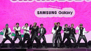 【KCON】INI、LE SSERAFIM「EASY」をカバー！「DROP」披露で会場大盛り上がり　BOYNEXTDOORダンスにも挑戦　『KCON JAPAN 2024』