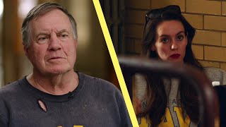 Bill Belichick’s Girlfriend Awkwardly Interrupts His Interview