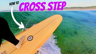 Why 99% of surfers can't cross step to noseride… but easily could