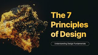 The 7 Principles of Design | How to Design