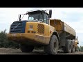 volvo a25d cat d6e grondwerken 3