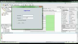 Java Swing JPasswordField & JCheckBox Usage - Login Example Tutorial