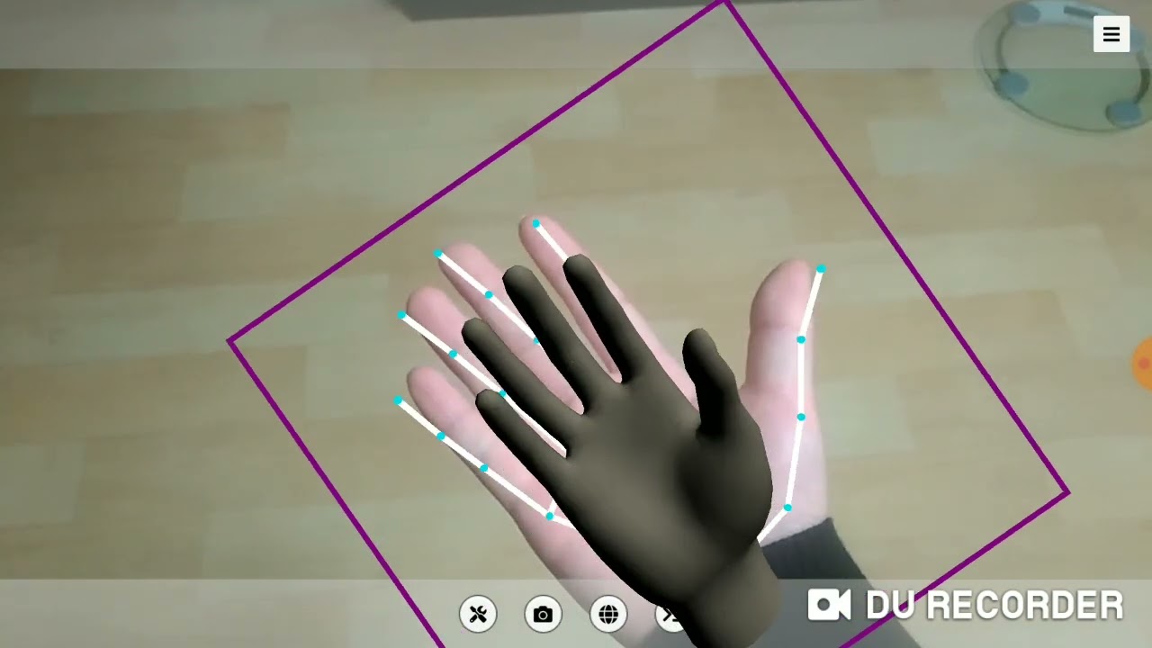 Unity Mediapipe Hand Tracking 3d Handmodel Animation Youtube