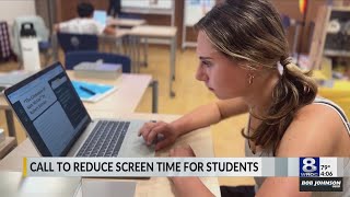 Local school district backs call to reduce classroom screen time