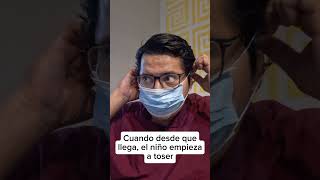 Cuando llegan a la consulta tosiendo #tos #tosdeperro #pediatra #humor #consultapediatra #pediatria