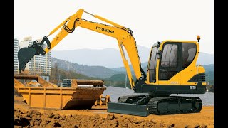 Hyundai R55-9A Excavator Walk around!