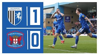 Gillingham v Carlisle United highlights