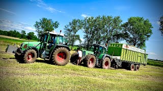 ☆WTOPA☆ Zbieranie Trawy 2020 ☆ Sianokiszonka na Pryzmę ☆2x Fendt Vario 716/916 ☆ CLAAS QUANTUM 6800☆