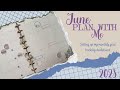 June 2023 Planner Setup