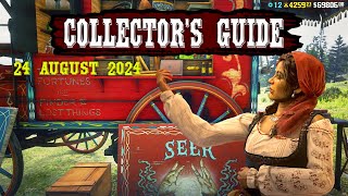 RDR2 Online Collector's Guide today - Madam Nazar \u0026 Collectibles locations