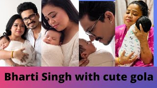 Bharti Singh with her Baby Laksh (Gola) | Bharti Singh baby cute pictures #bhartisingh #motherhood