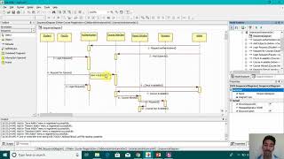 Sequence Diagram for Online Course Registration!!