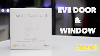 Sensor inalámbrico de contacto Eve Door \u0026 Window de Elgato