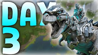 ONLINE Raiding A Fully TEK Lost Island Cave & Defending Against The Alphas - Ark PvP