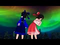 【mmd】　霊夢と葵で乱操滅裂ガール