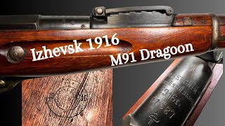 An original Izhevsk Mosin Nagant M91 DRAGOON from 1916!  -  Un Mosin Nagant M91 Dragoni del 1916!