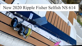 New 2020 Ripple Fisher Selfish NS 614 unboxing. The Best ever good action Jigging rod!!