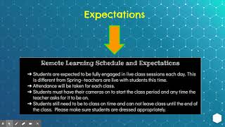 Final Remote Learning Expectations