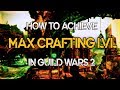 HOW TO MAX CRAFTING FASTEST WAY! (GW2)