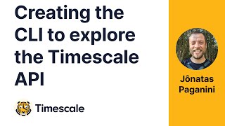 Creating the command-line application in Ruby to explore the Timescale API