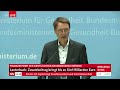 LIVE: Gesundheitsminister Karl Lauterbach zur GKV-Finanzreform