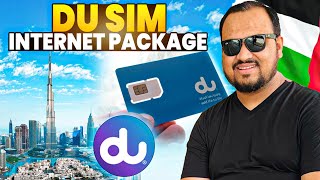 Du Sim internet package | Du monthly data package unlimited