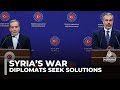 Turkish and Iranian foreign ministers discuss Syria's future in Ankara