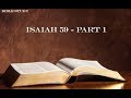 Bible Study - Isaiah 59  - Part 1