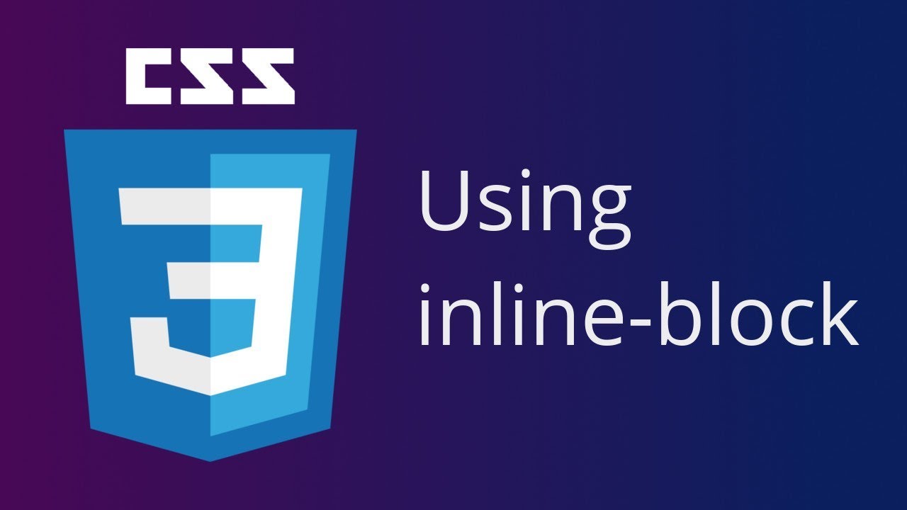 CSS Display: Inline-block Explained By Creating A Grid - YouTube