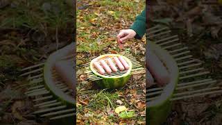 🏕️ Epic outdoor cooking hacks to make your camping unforgettable! 🍗