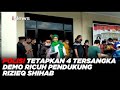 Polisi Tetapkan 4 Tersangka Demo Ricuh Pendukung Rizieq Shihab di Tasikmalaya #iNewsSore 15/07